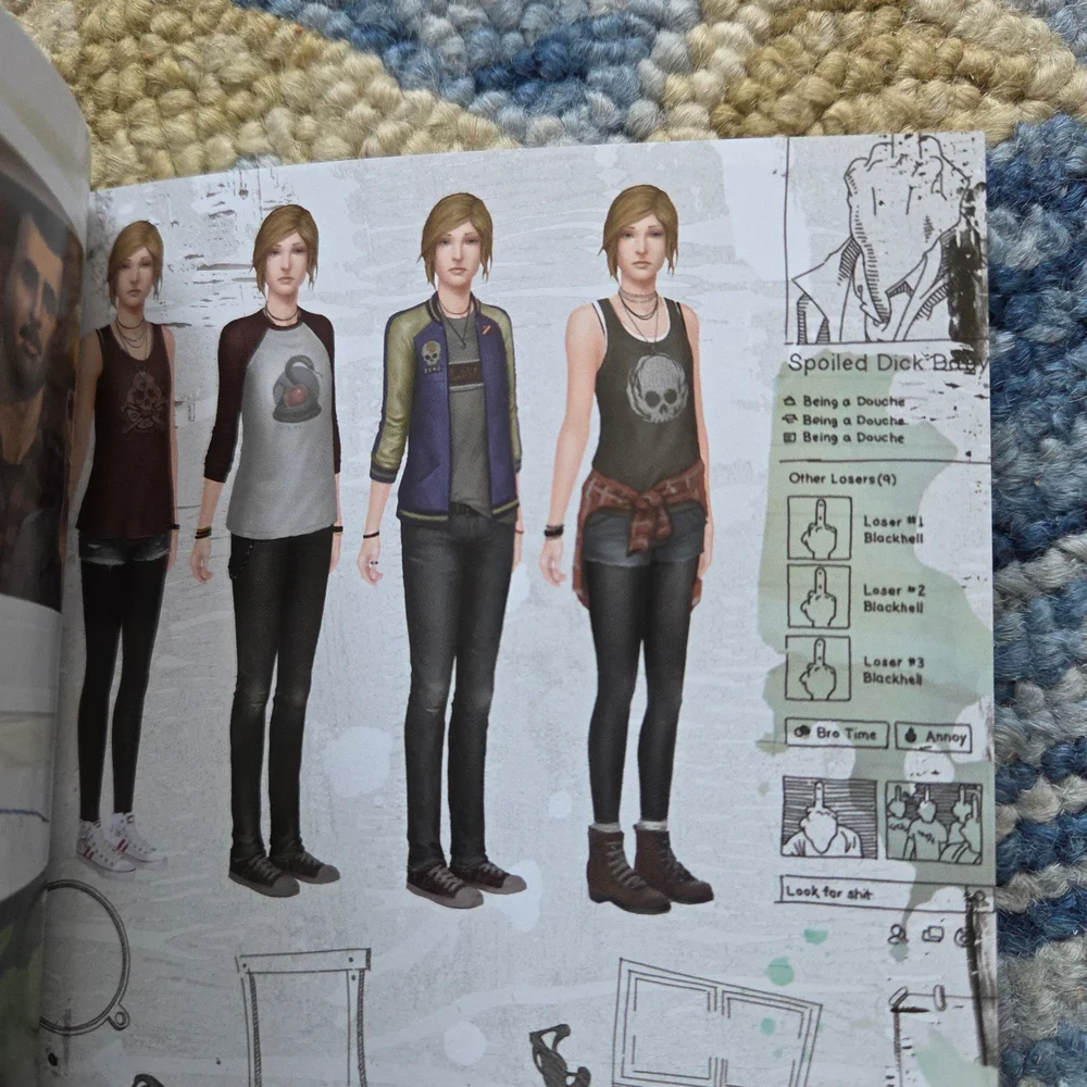 COPY - Life is Strange Art Book - Black and White